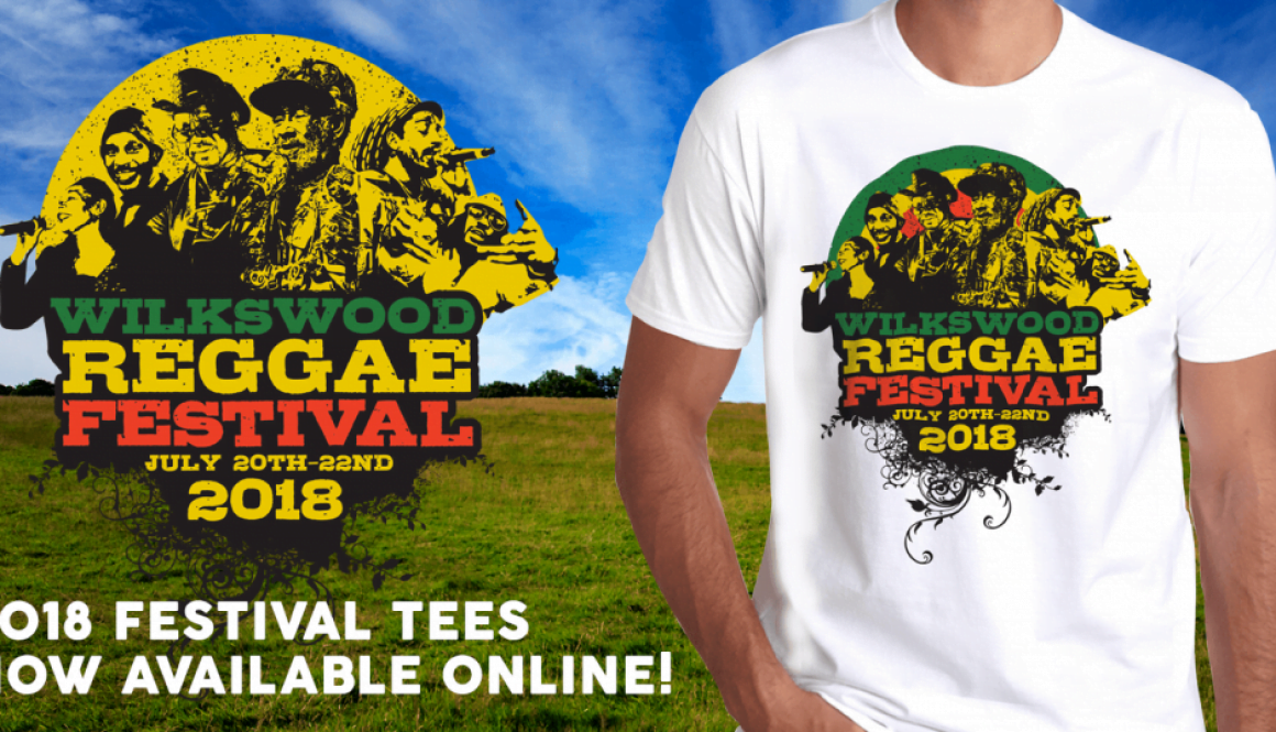 Wilkswood Reggae 2018 Official Festival T-Shirts