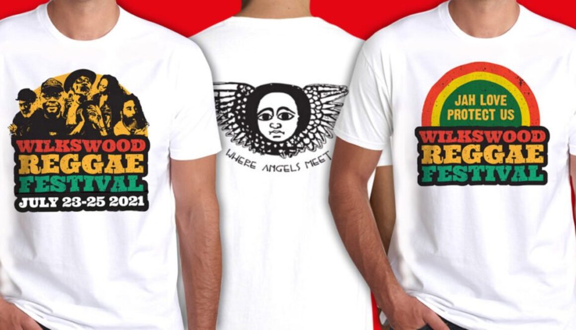 Wilkswood Reggae Festival 2021 Official T-Shirts Available Online